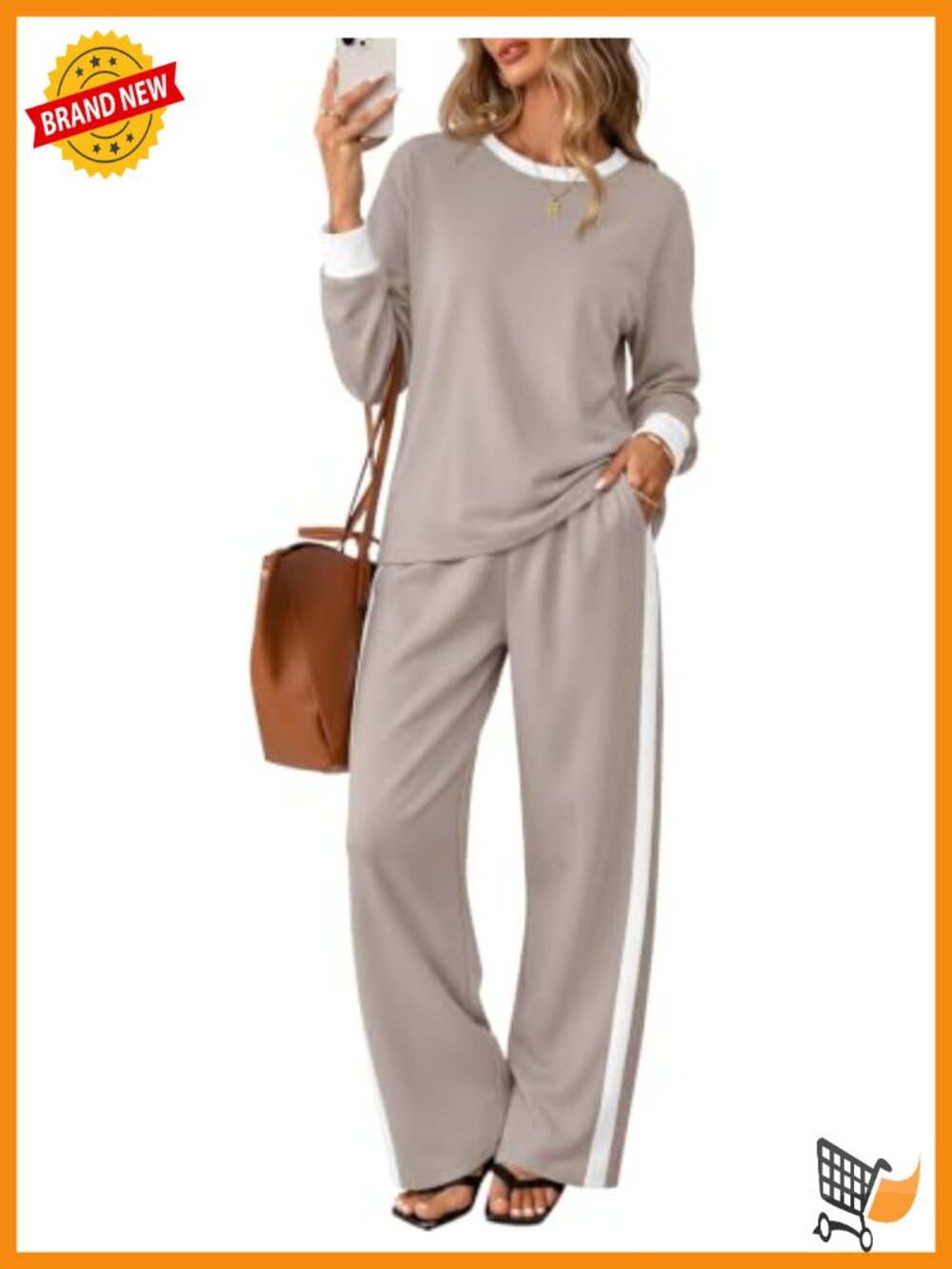 Women's Two Piece Lounge Set Sweatsuit Air-Layer Knit